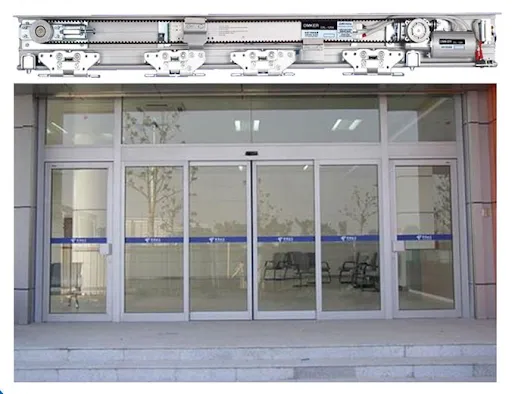 Cửa kính tự động Hàn Quốc được tích hợp công nghệ tiên tiến